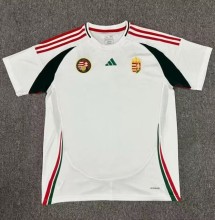 2024 Hungary European Cup Away Fans Version Soccer Jersey