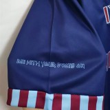 21-22 West Ham x Iron Maiden blue Fans soccer jersey(联名版)
