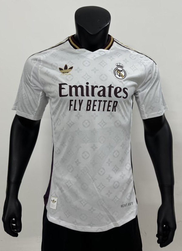 24-25 RMA White Special Edition Player Version Soccer Jersey