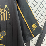 24-25 Santos FC Black Commemorative Edition Fans Soccer Jersey