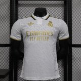 24-25 RMA White Special Edition Player Version Soccer Jersey
