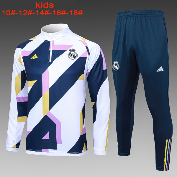23-24 RMA High Quality Kids Half Pull Tracksuit