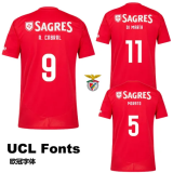 24-25 Benfica Home Player Version Soccer Jersey
