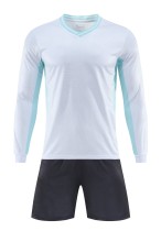 24-25 New White High Quality Long Sleeve Training Suit