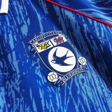 1990 Cardiff City Home Retro Soccer Jersey