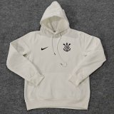 2024 Corinthians White Fleece Hoodie