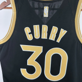 23-24 WARRIORS CURRY #30 Black Glory Edition Top Quality Hot Pressing NBA Jersey