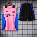 24-25 Man Utd High Quality Tank Top And Shorts Suit