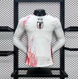 24-25 Japan Away Long sleeves Player Version Soccer Jersey