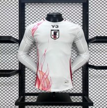 24-25 Japan Away Long sleeves Player Version Soccer Jersey