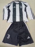 24-25 JUV Home Long sleeves Kids Soccer Jersey