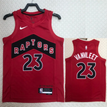 22-23 Raptors VANVLEET #23 Red Top Quality Hot Pressing NBA Jersey