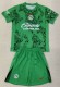 24-25 America Green Goalkeeper Kids Soccer Jersey
