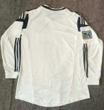 2013 LA Galaxy Home Long Sleeve Retro Soccer Jersey