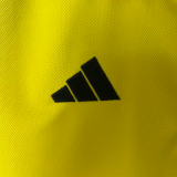 24-25 Flamengo Yellow Gray Polo Short Sleeve