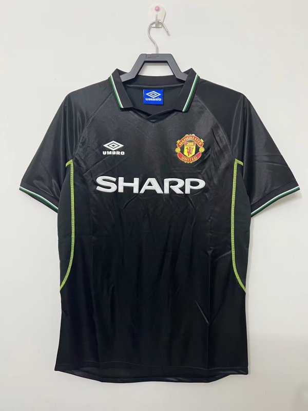 1998-1999 Man Utd Third Retro Soccer Jersey