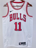 22-23 BULLS DEROZAN #11 White Top Quality Hot Pressing NBA Jersey