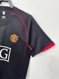 RONALDO 7 #2007-2008 Man Utd Third League Edition Retro Soccer Jersey(联赛版 带双臂章)