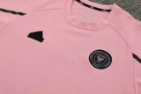 24-25 Inter Miami Pink Training Short Suit (100%Cotton)纯棉