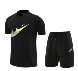 2024 NK Black Training Short Suit (100%Cotton)