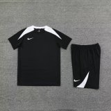 2024 NK Black Training Short Suit