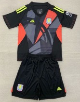 24-25 Aston Villa GoalKeeper Kids Soccer Jersey