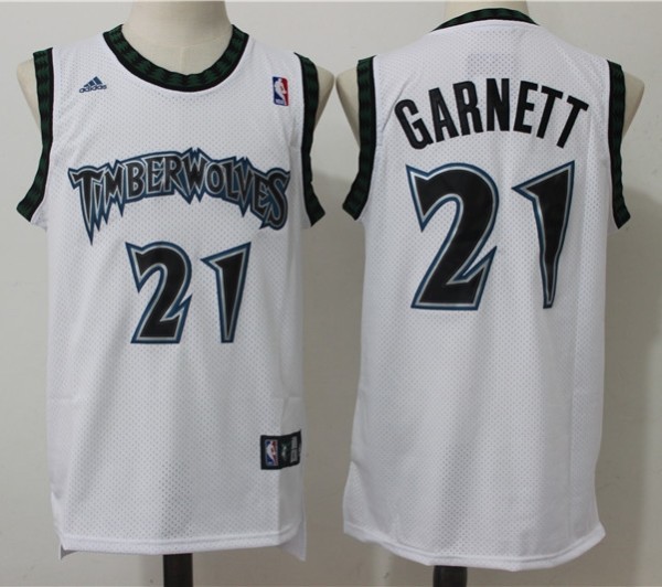 Timberwolves #21 Green Top Quality Hot Pressing NBA Jersey
