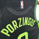 24-25 CELTICS PORZINGIS #8 Black City Edition Top Quality Hot Pressing NBA Jersey