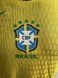 25-26 Brazil Yellow Special Edition Player Version Soccer Jersey
