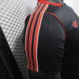 25-26 Man Utd Black Casual Special Edition Player Version Soccer Jersey