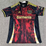 2025 LeverKusen Red Black Special Edition Fans Soccer Jersey