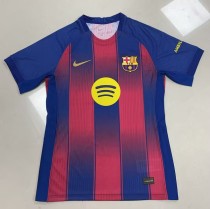 25-26 BAR Home Player Version Soccer Jersey