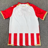 24-25 Red Star Belgrade Home Fans Soccer Jersey 贝尔格拉红星