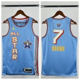 2025 ALL-STAR BROWN # 7 Top Quality Hot Pressing NBA Jersey