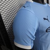 25-26 Man City Home Player Version Soccer Jersey