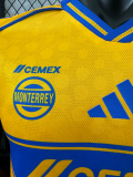 25-26 Tigres UANL Home Player Version Soccer Jersey