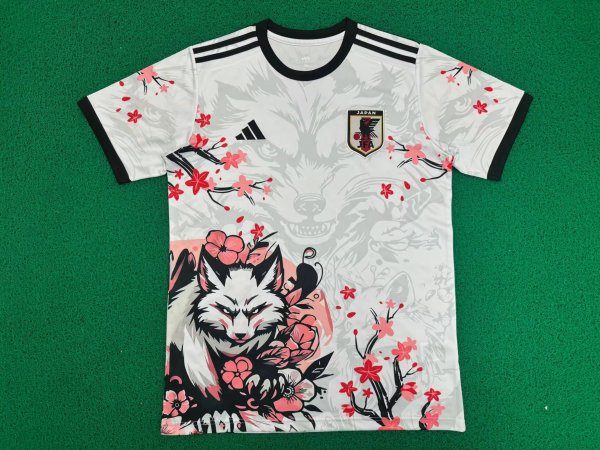 25-26 Japan White Special Edition Fans Soccer Jersey 火狐