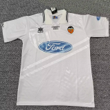 1995-1996 Valencia Home Retro Soccer Jersey