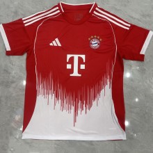 25-26 Bayern Red Special Edition Fans Soccer Jersey