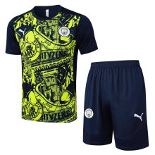 24-25 Man City High Quality Training Short Suit