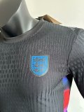 25-26 England Away Long Sleeve Player Version Soccer Jersey (长袖球员)
