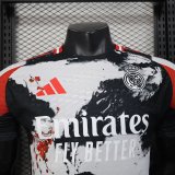 25-26 RMA Black White Special Edition Player Version Soccer Jersey