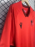 25-26 Albania Home Fans Soccer Jersey