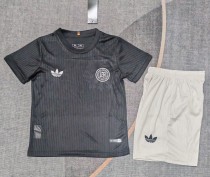 24-25 Germany Black 125th Anniversary Kids Soccer Jersey