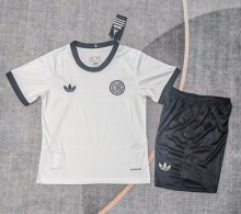 24-25 Germany White 125th Anniversary Kids Soccer Jersey