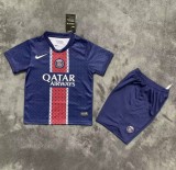 25-26 PSG Home Kids Soccer Jersey