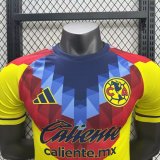 25-26 Club America Yellow Special Edition Player Version Soccer Jersey