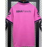2013-2014 Boca Juniors Pink Retro Soccer Jersey