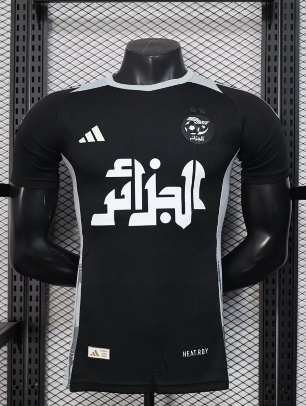 25-26 Algeria Black Player Version Training shirts