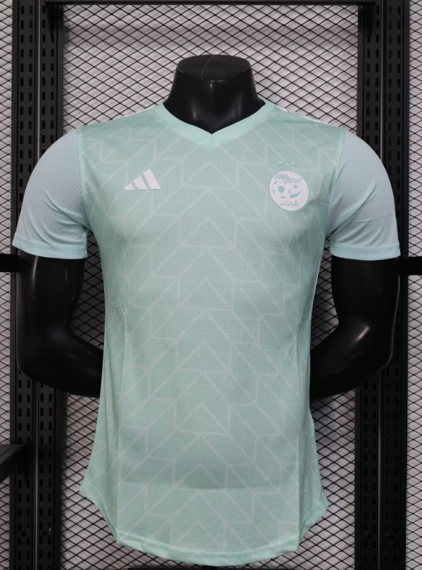 25-26 Algeria Light green Player Version Training shirts (白标)